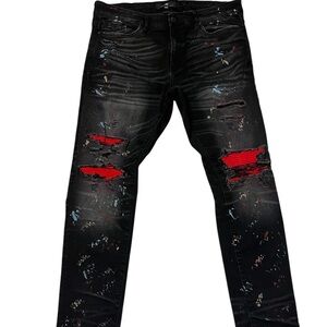 Jordan Craig Distressed Skinny Jeans